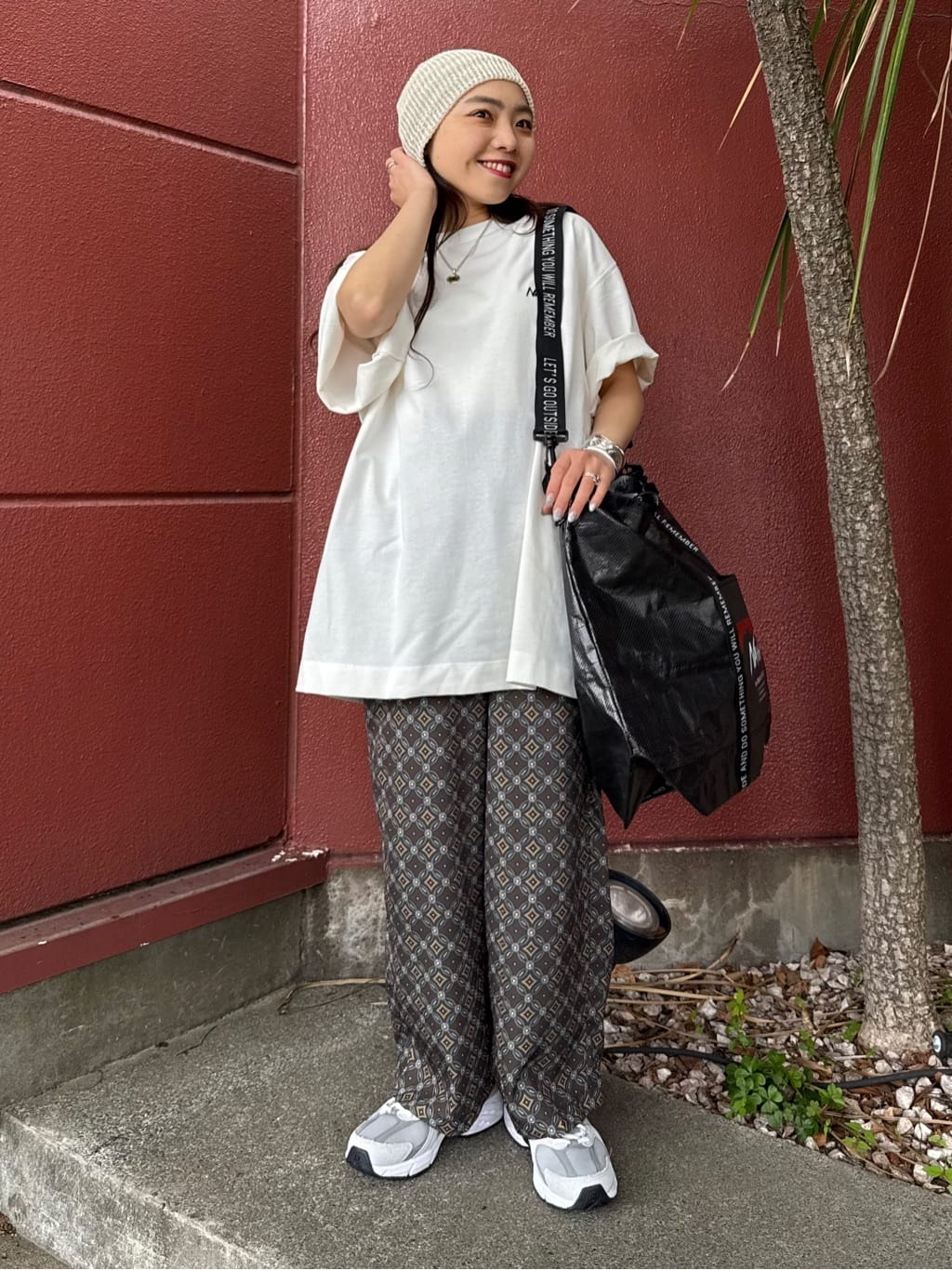 FREAK'S STORE | 幾何学柄 イージーパンツ 25SS | Rakuten Fashion