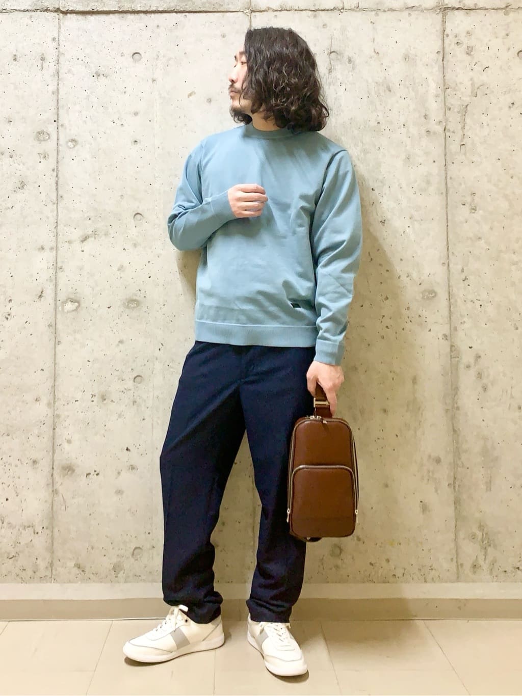 TAKEO KIKUCHIの【ジャケット対応】テーラードネック プルオーバー ニットを使ったコーディネートを紹介します。｜Rakuten Fashion(楽天ファッション／旧楽天ブランドアベニュー)5513904