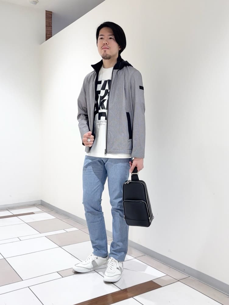 TAKEO KIKUCHIの【軽羽織】2WAY アクティブ ライトブルゾンを使ったコーディネートを紹介します。｜Rakuten Fashion(楽天ファッション／旧楽天ブランドアベニュー)5515199