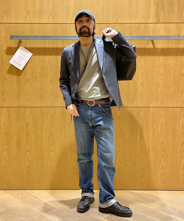 BEAMS HEARTのフェイクレザー トートバッグ(A4サイズ収納可能)を使ったコーディネートを紹介します。｜Rakuten Fashion(楽天ファッション／旧楽天ブランドアベニュー)5516061