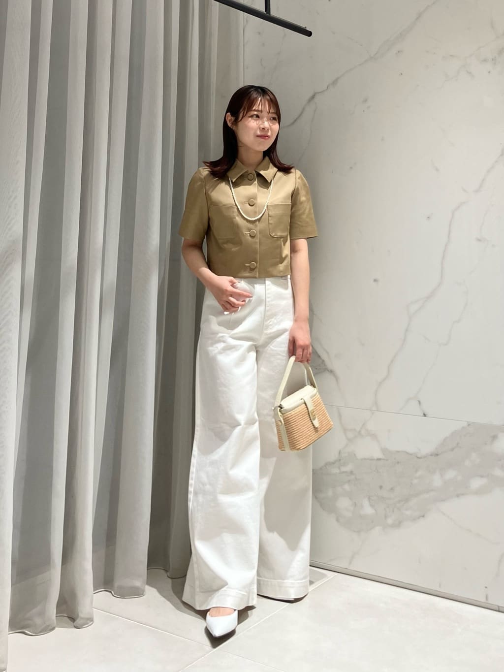 アルアバイル　ルルウィルビー トリッカーオックス半袖ジャケット LOULOU WILLOUGHBY】トリッカーオックス半袖ジャケット|allureville