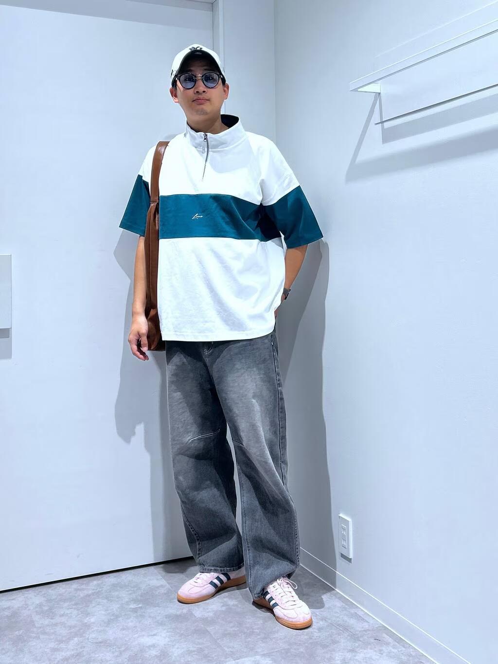 LAKOLEのパネルハーフZIPロゴTを使ったコーディネートを紹介します。｜Rakuten Fashion(楽天ファッション／旧楽天ブランドアベニュー)5519866