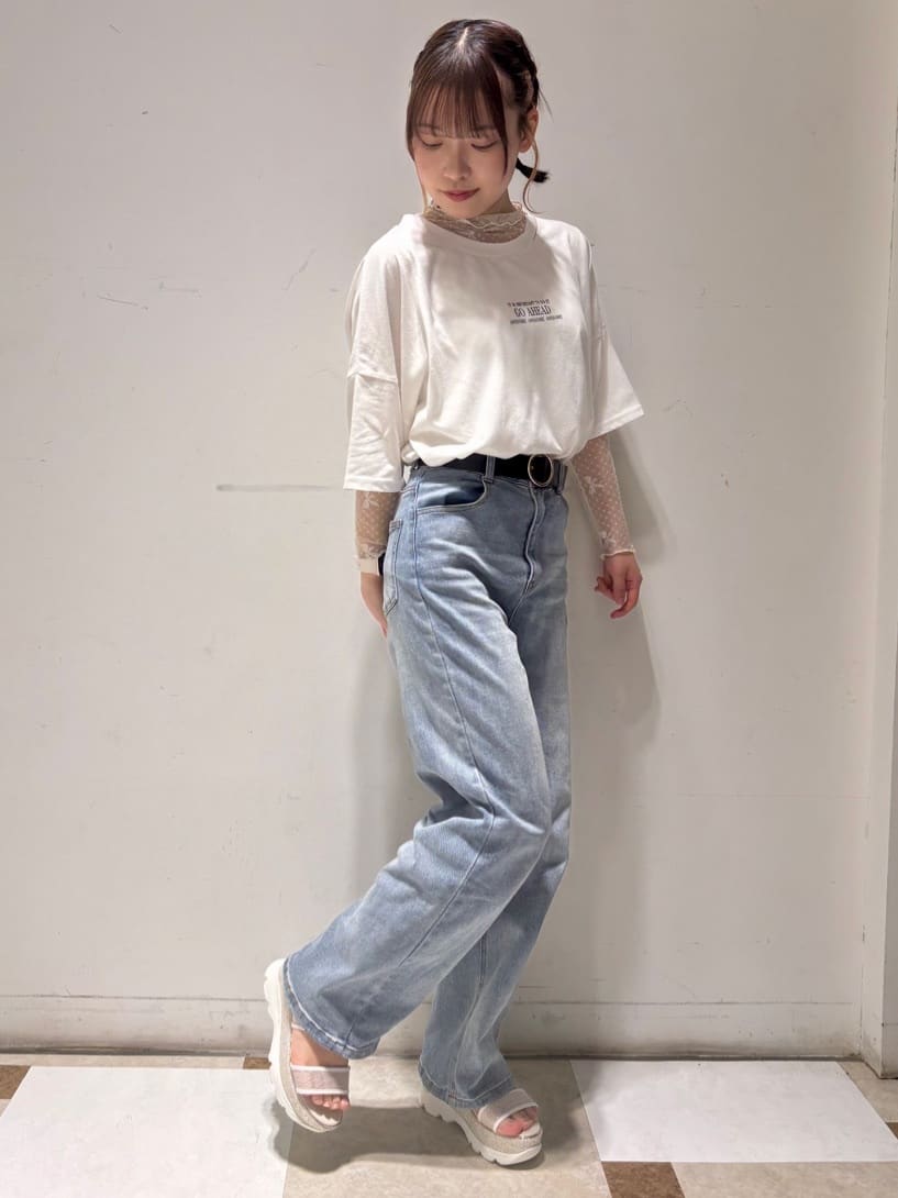 ESPERANZAの厚底ラメスポサンを使ったコーディネートを紹介します。｜Rakuten Fashion(楽天ファッション／旧楽天ブランドアベニュー)5521850