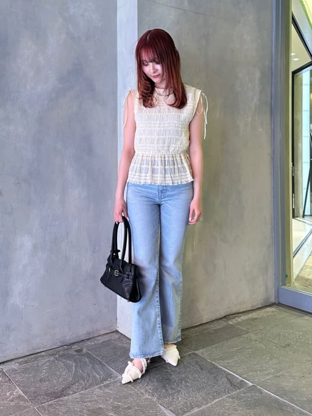 moussyのMVS L/BLU FLAREを使ったコーディネート | Rakuten