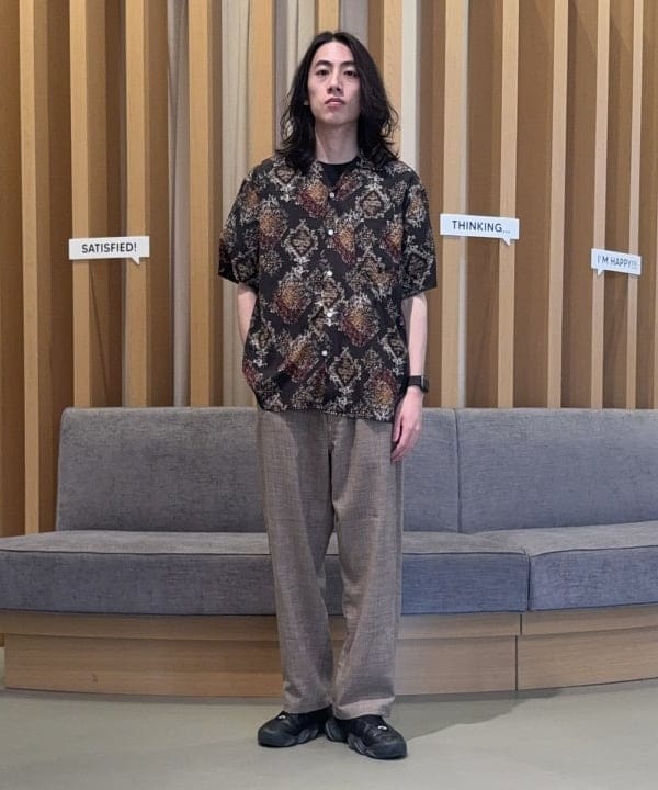 BEAMS HEARTのアンクル メランジ ワイドイージー パンツ (吸水速乾)を使ったコーディネートを紹介します。｜Rakuten Fashion(楽天ファッション／旧楽天ブランドアベニュー)5527689