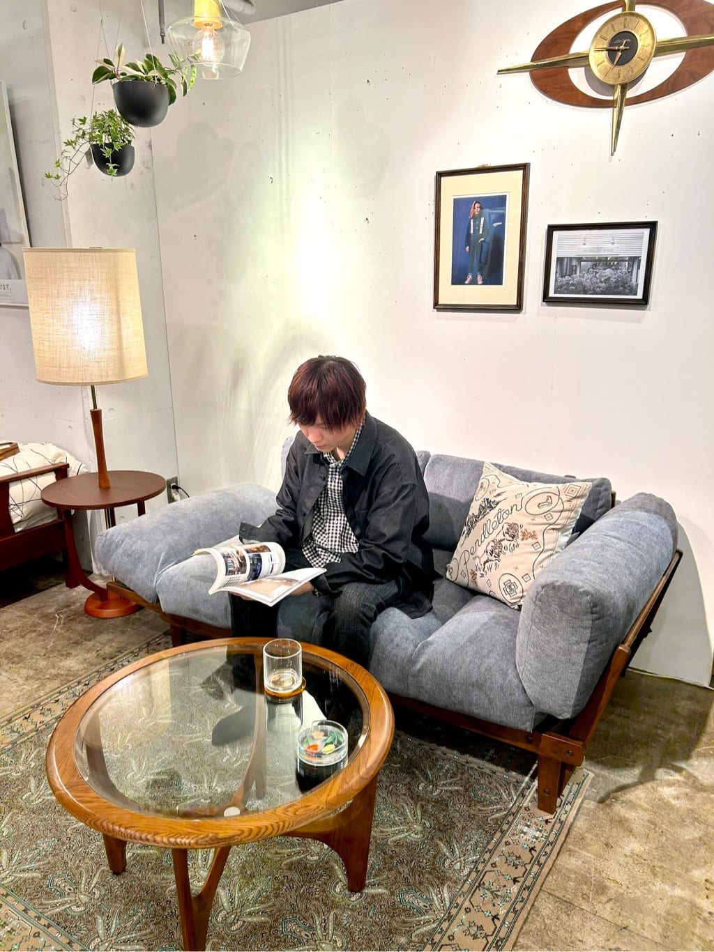 journal standard Furnitureの《予約》PAISLEY RUG 120X160 ペイズリーラグを使ったコーディネートを紹介します。｜Rakuten Fashion(楽天ファッション／旧楽天ブランドアベニュー)5528587