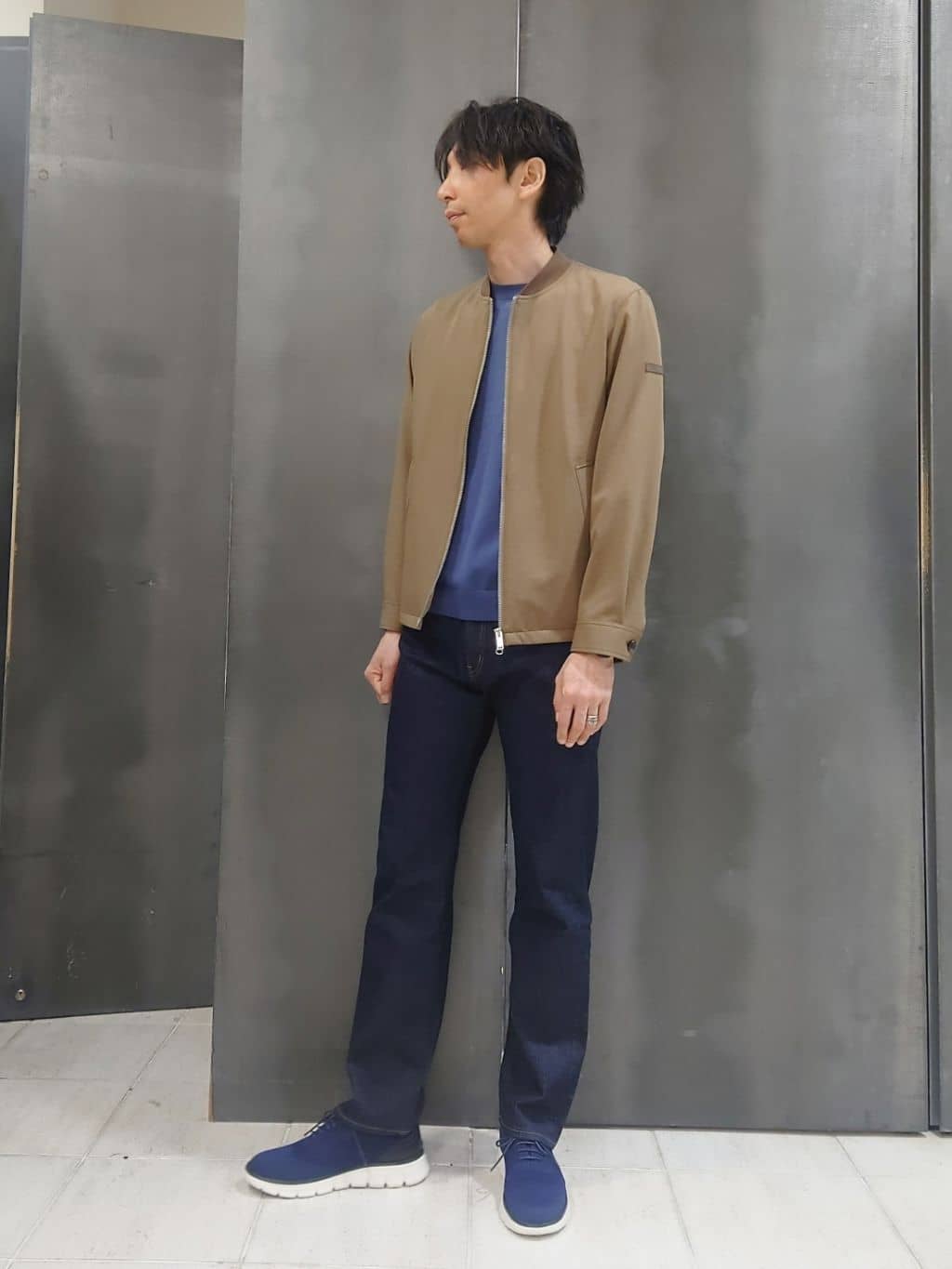 TAKEO KIKUCHIのニットアッパーシューズを使ったコーディネートを紹介します。｜Rakuten Fashion(楽天ファッション／旧楽天ブランドアベニュー)5529358