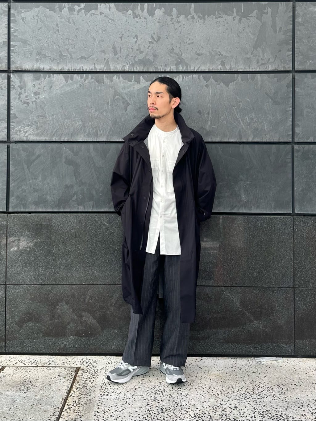 UNITED ARROWSの<conte>ヘンプ バックスリット ギャザーシャツを