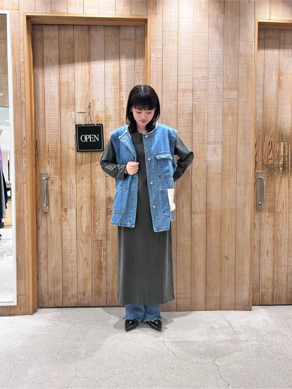 マルチウェイデニムワークジャケット ♡ CIAOPANIC TYPY CIAOPANIC TYPY｜【袖取り外し可能】マルチウェイデニムワーク