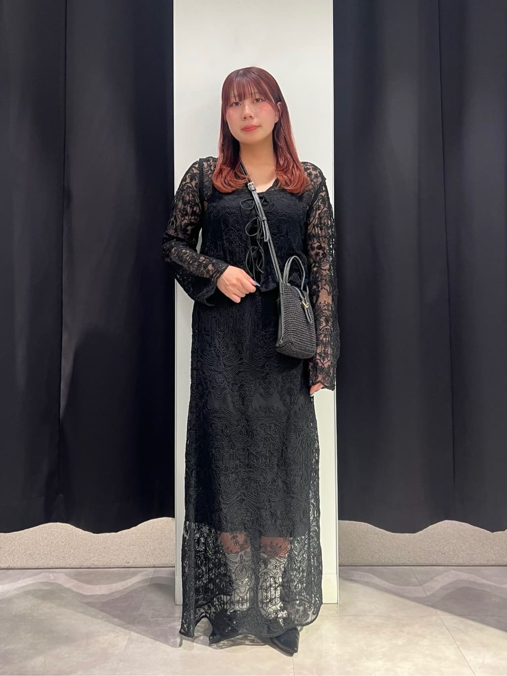 Vinのコードレースメッシュカーディガンを使ったコーディネートを紹介します。｜Rakuten Fashion(楽天ファッション／旧楽天ブランドアベニュー)5541836