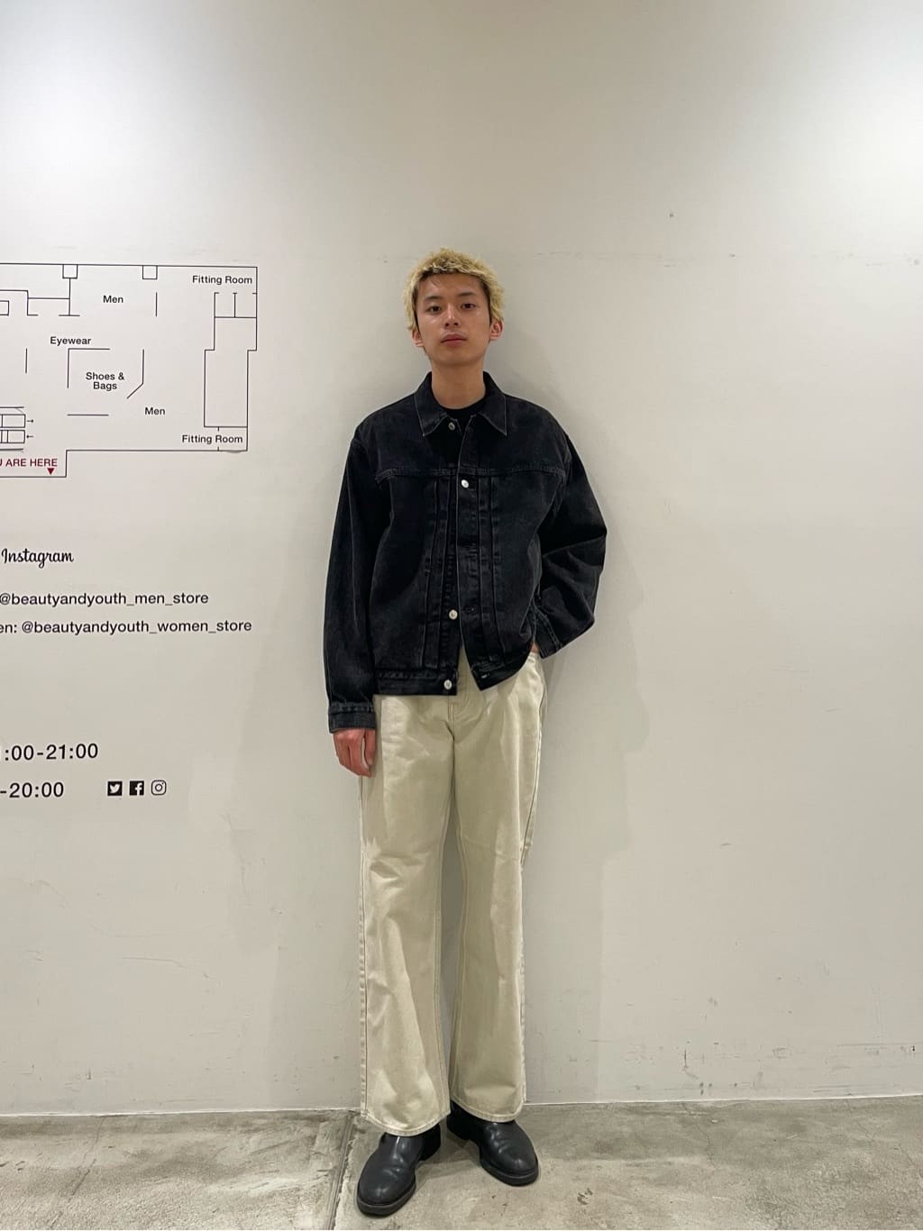 BEAUTY&YOUTH UNITED ARROWSのST/BIO ブラック デニム