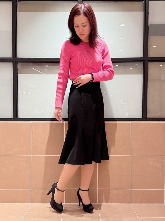 ESPERANZAの3WAYデザインカット厚底パンプスを使ったコーディネートを紹介します。｜Rakuten Fashion(楽天ファッション／旧楽天ブランドアベニュー)5548172