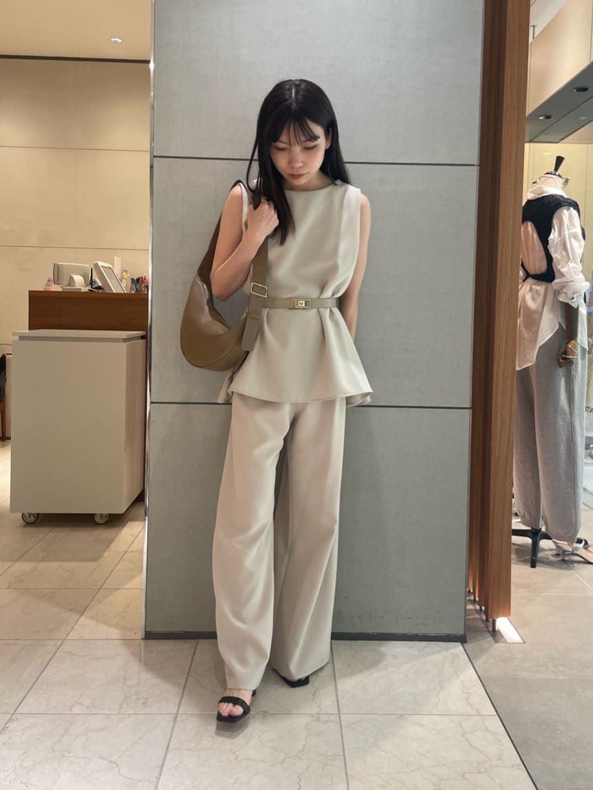 【GALLARDAGALANTE】ショルダータックノースリ GALLARDAGALANTE｜【サイズ展開あり】ショルダータックノースリ