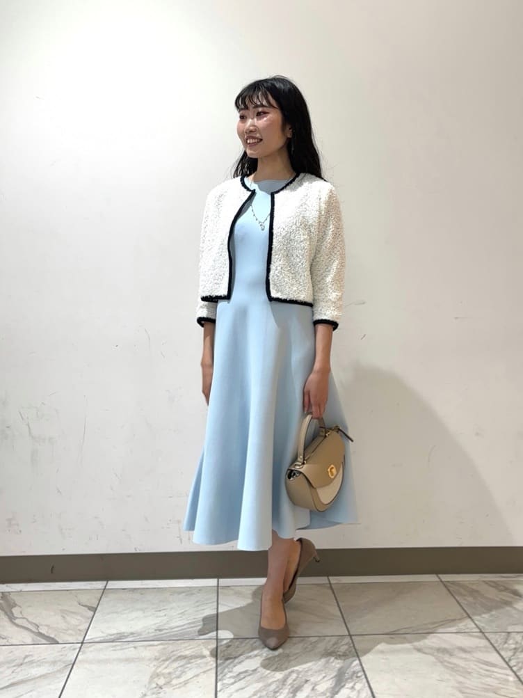 ANAYI | ヴィスコースニットスムース ワンピース | Rakuten Fashion