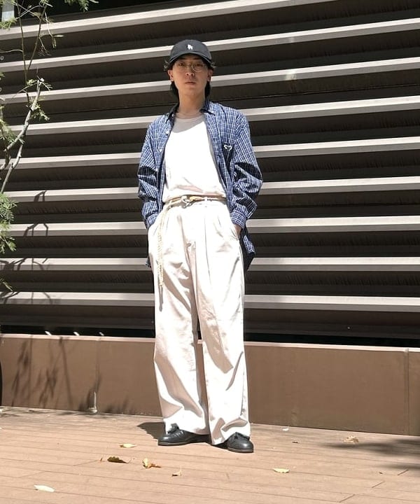 BEAMS HEARTのスモール BHロゴ ベースボールキャップを使ったコーディネートを紹介します。｜Rakuten Fashion(楽天ファッション／旧楽天ブランドアベニュー)5551413