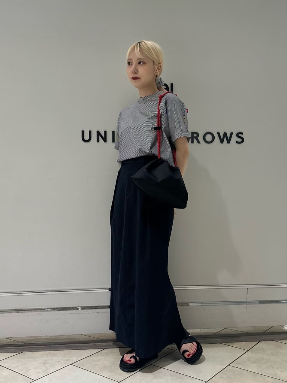 UNITED ARROWS LTD. OUTLET | コットン天竺 ラウンドヘム Tシャツ