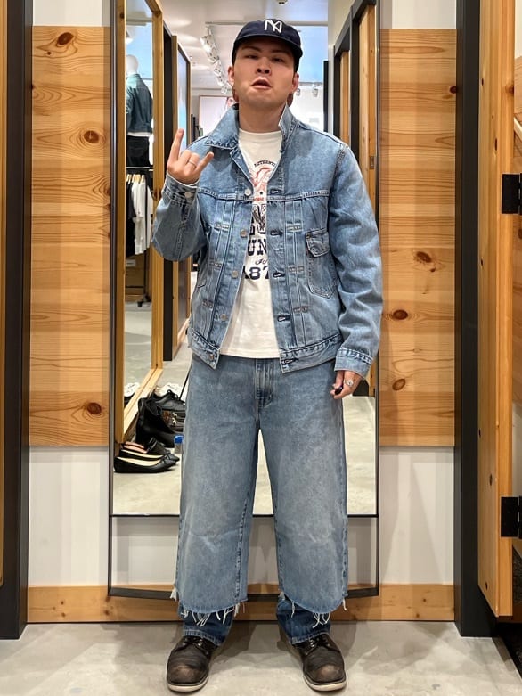 Levi'sのTYPE I トラッカージャケット ミディアムインディゴ Levi'sのTYPE I トラッカージャケット ミディアムインディゴ