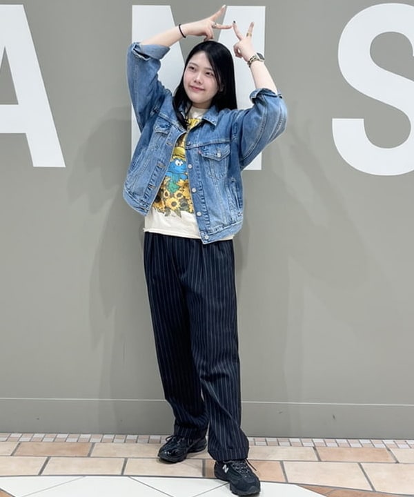 beams リーバイス　LEVI’S　デニム　トラッカージャケット　レディース 楽天市場】levis トラッカー ジャケット リーバイス デニム