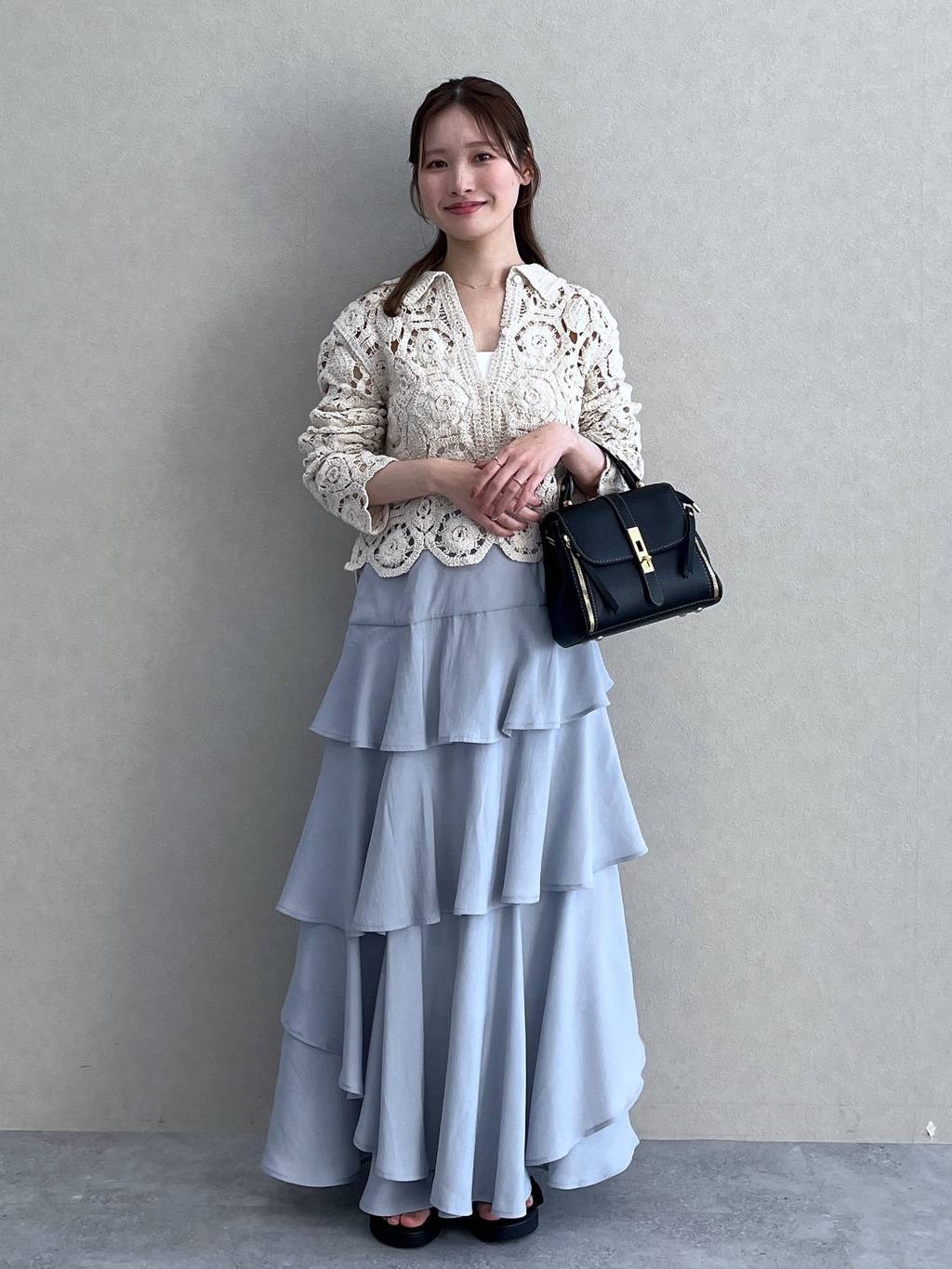 mysty womanのアシメティアードスカートライトを使ったコーディネートを紹介します。｜Rakuten Fashion(楽天ファッション／旧楽天ブランドアベニュー)5567427