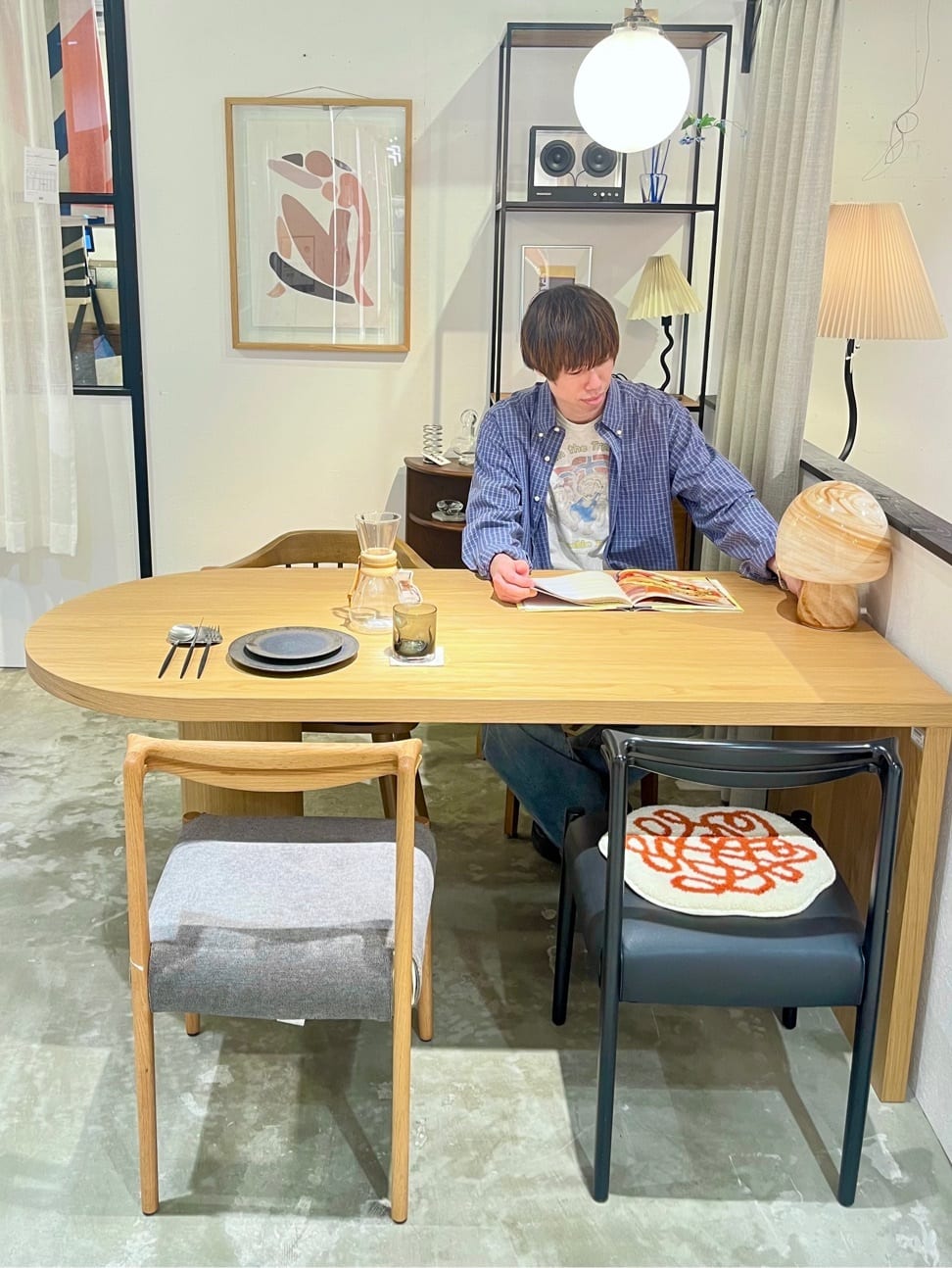 journal standard Furnitureの【SAKUZAN/サクザン】作山窯*JSF 別注 プレート 16cm SUMIを使ったコーディネートを紹介します。｜Rakuten Fashion(楽天ファッション／旧楽天ブランドアベニュー)5569011