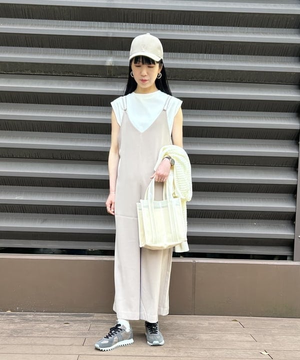 BEAMS HEARTのジップ メッシュニット カーディガンを使ったコーディネートを紹介します。｜Rakuten Fashion(楽天ファッション／旧楽天ブランドアベニュー)5570624