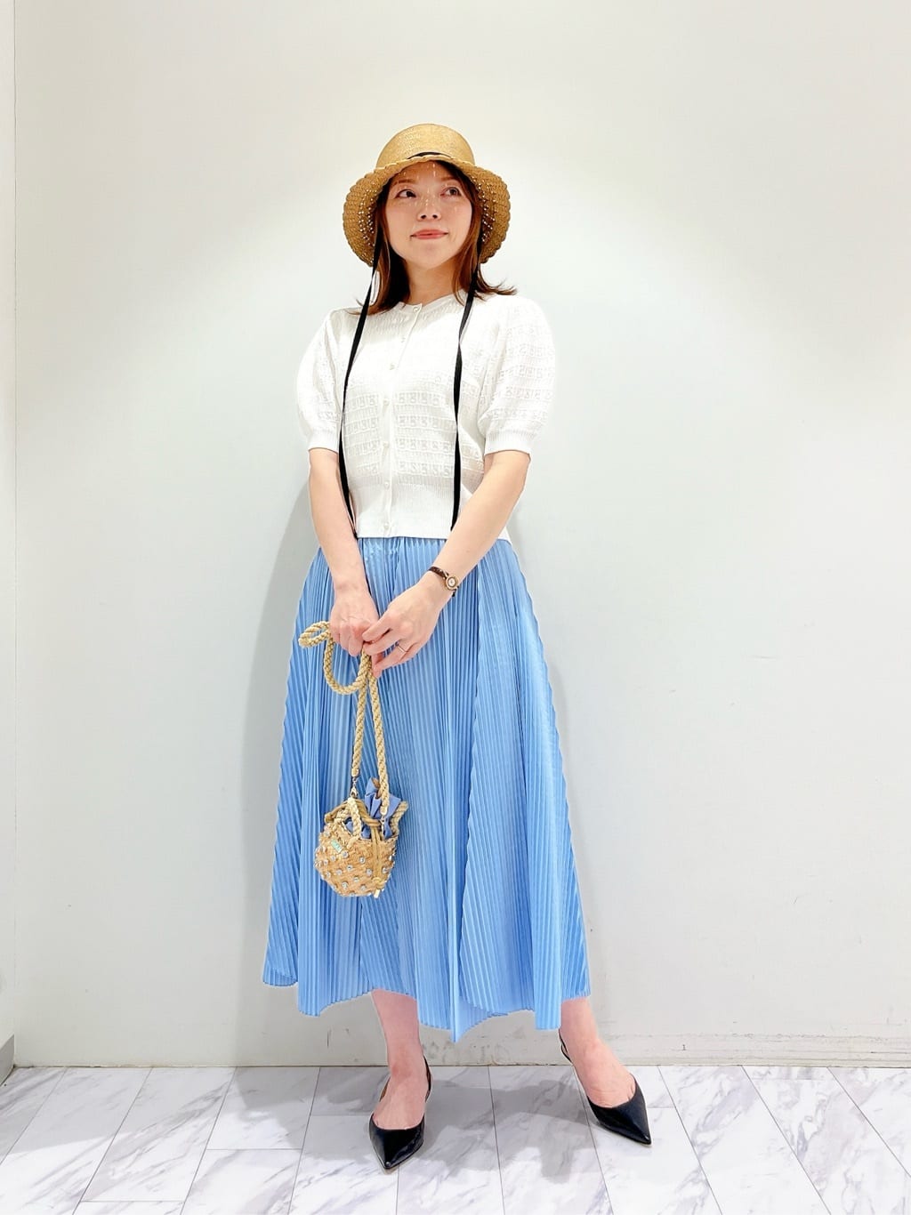 allureville | 【LOULOU WILLOUGHBY】スカラップブリムバケットハット