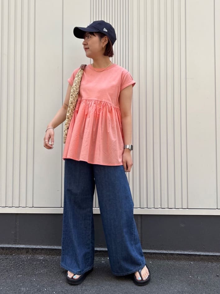 FREAK'S STORE | 切替ギャザーTシャツ 25SS | Rakuten Fashion(楽天
