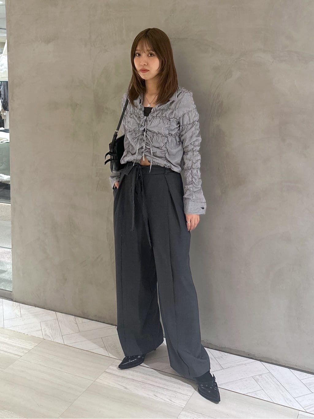 SLYのPOINTED TOE BELT サンダルを使ったコーディネート SLYのPOINTED TOE BELT サンダルを使ったコーディネート