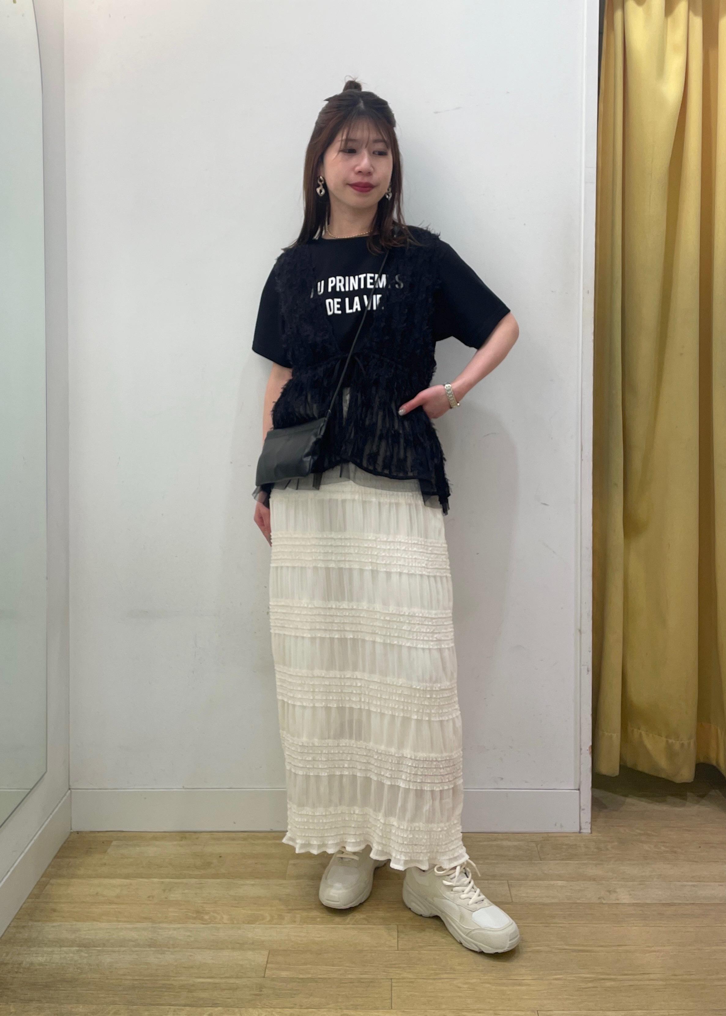 ROPE' PICNICの【UVカット・洗濯機OK・接触冷感】RENUロゴTシャツを使ったコーディネートを紹介します。｜Rakuten Fashion(楽天ファッション／旧楽天ブランドアベニュー)5579074