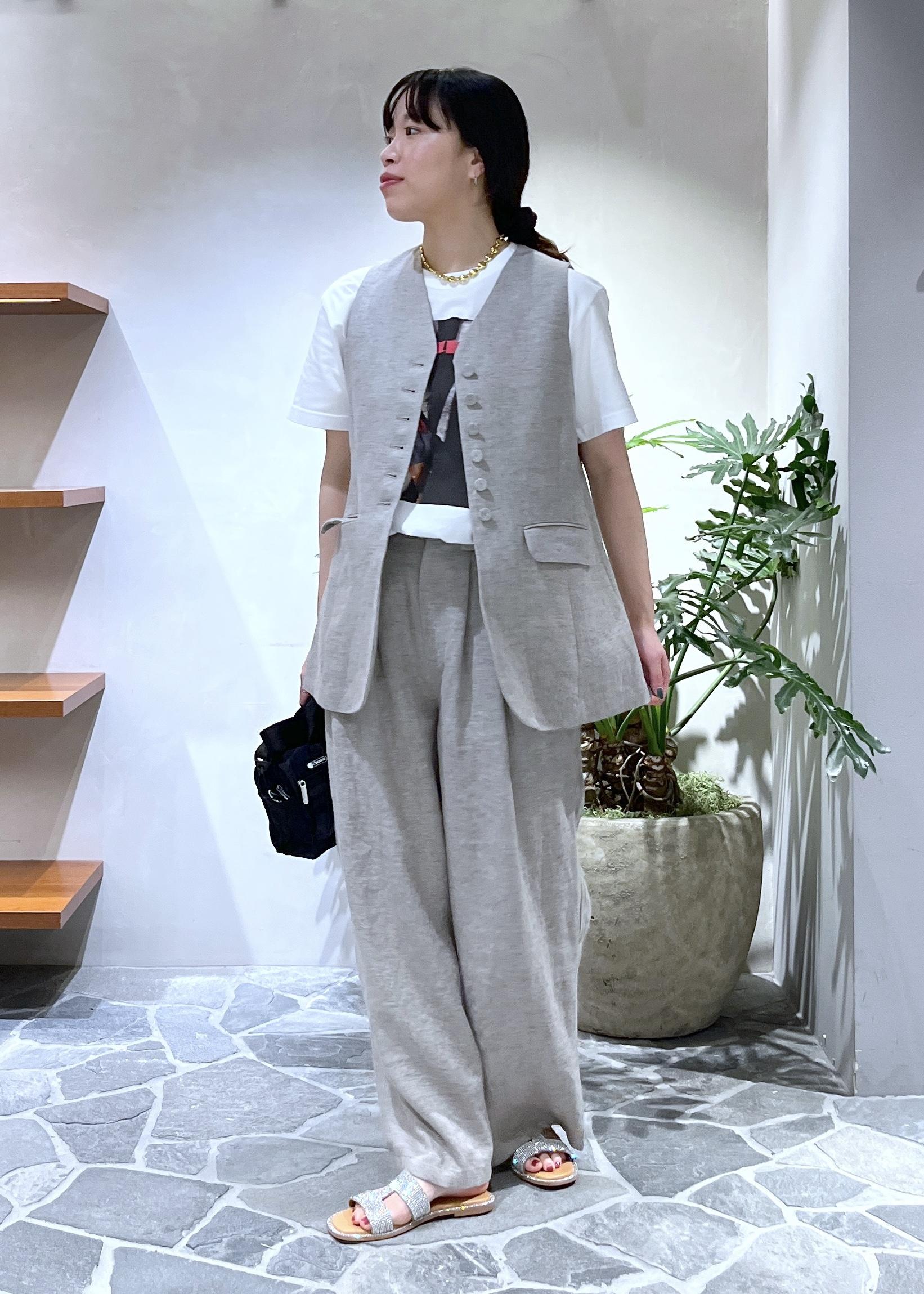ADAM ET ROPE' | リネンタックパンツ | Rakuten Fashion(楽天