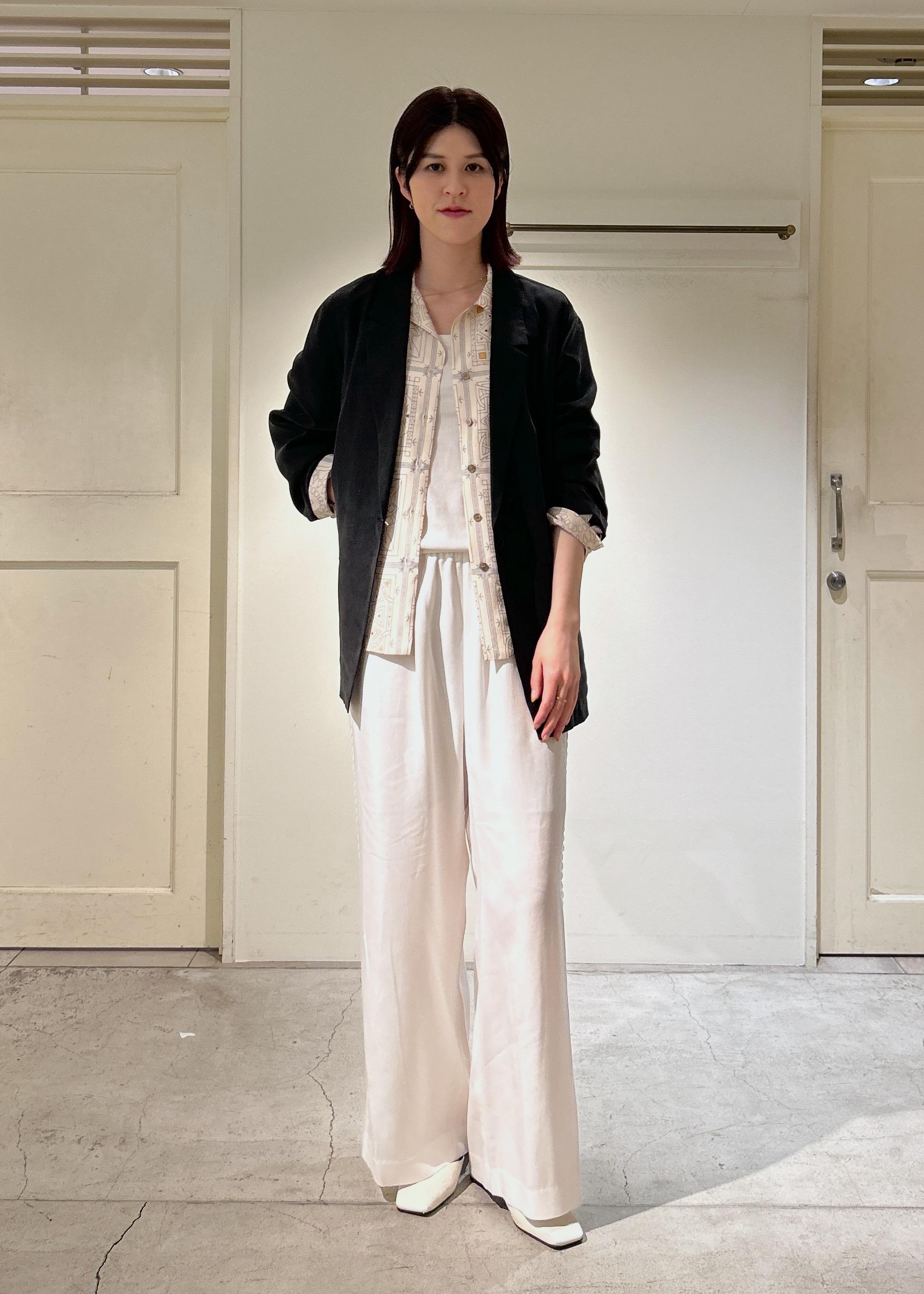 SALON adam et rope' | [25SS]GENTLE SILK ジャケット【セットアップ