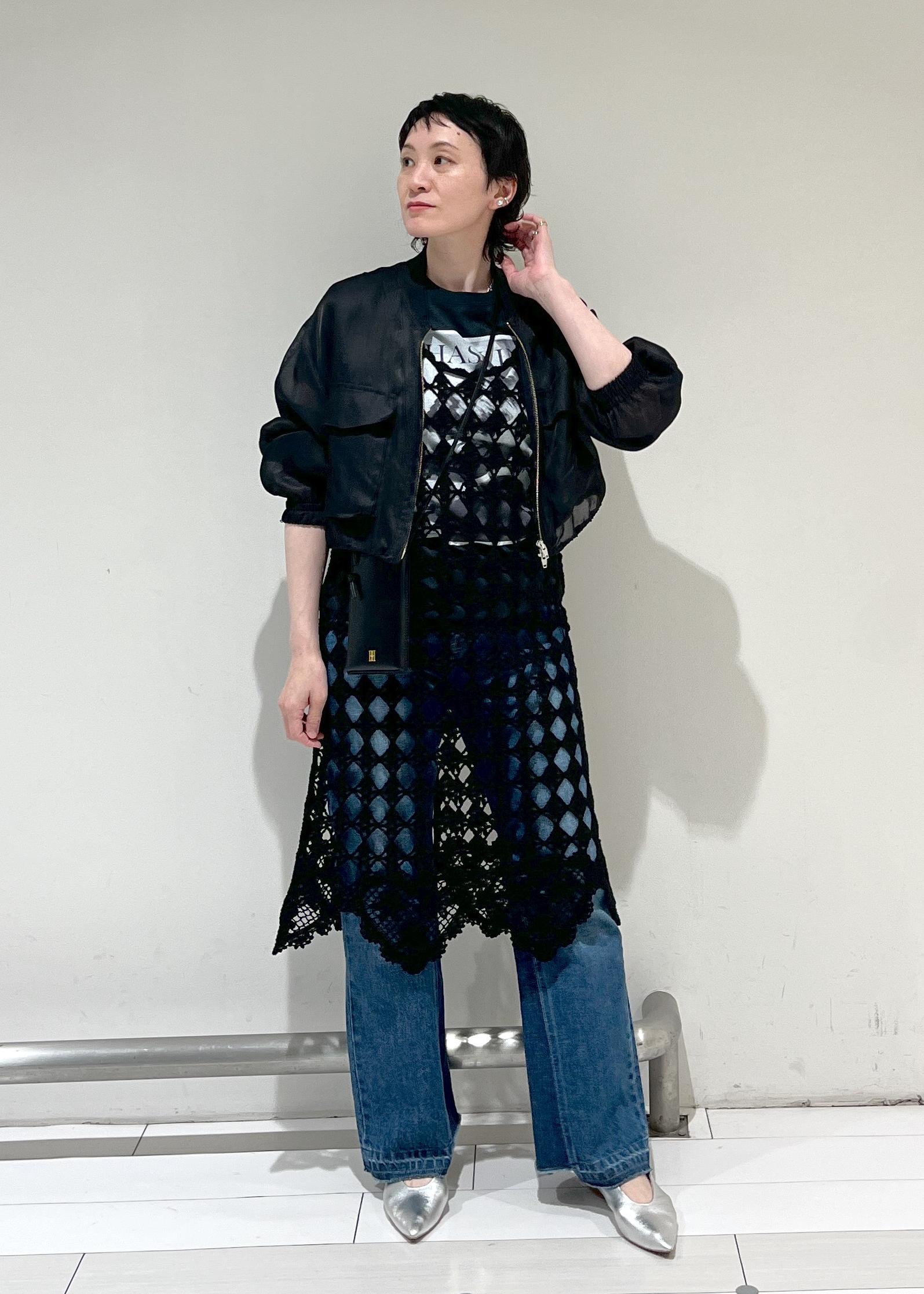 SALON adam et rope' | クロシェニットワンピース | Rakuten Fashion