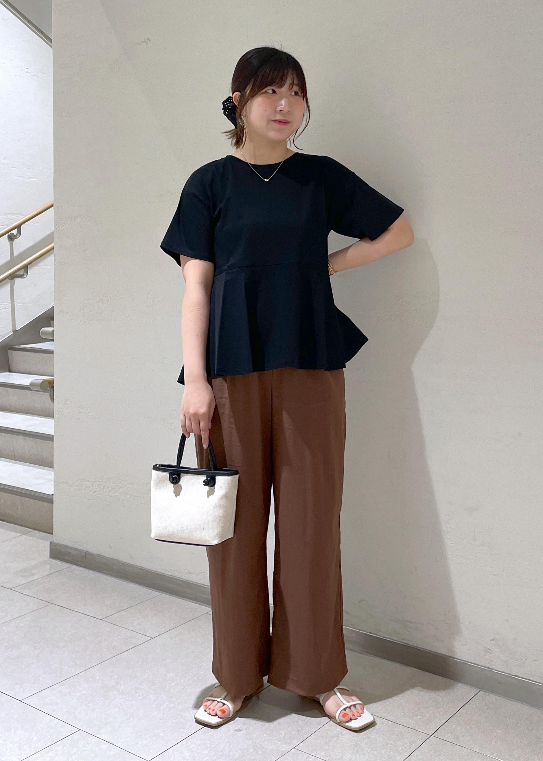 ROPE' PICNICの【UVカット・接触冷感】Cutee 着丈が選べる70シルケットペプラムカットトップスを使ったコーディネートを紹介します。｜Rakuten Fashion(楽天ファッション／旧楽天ブランドアベニュー)5603482