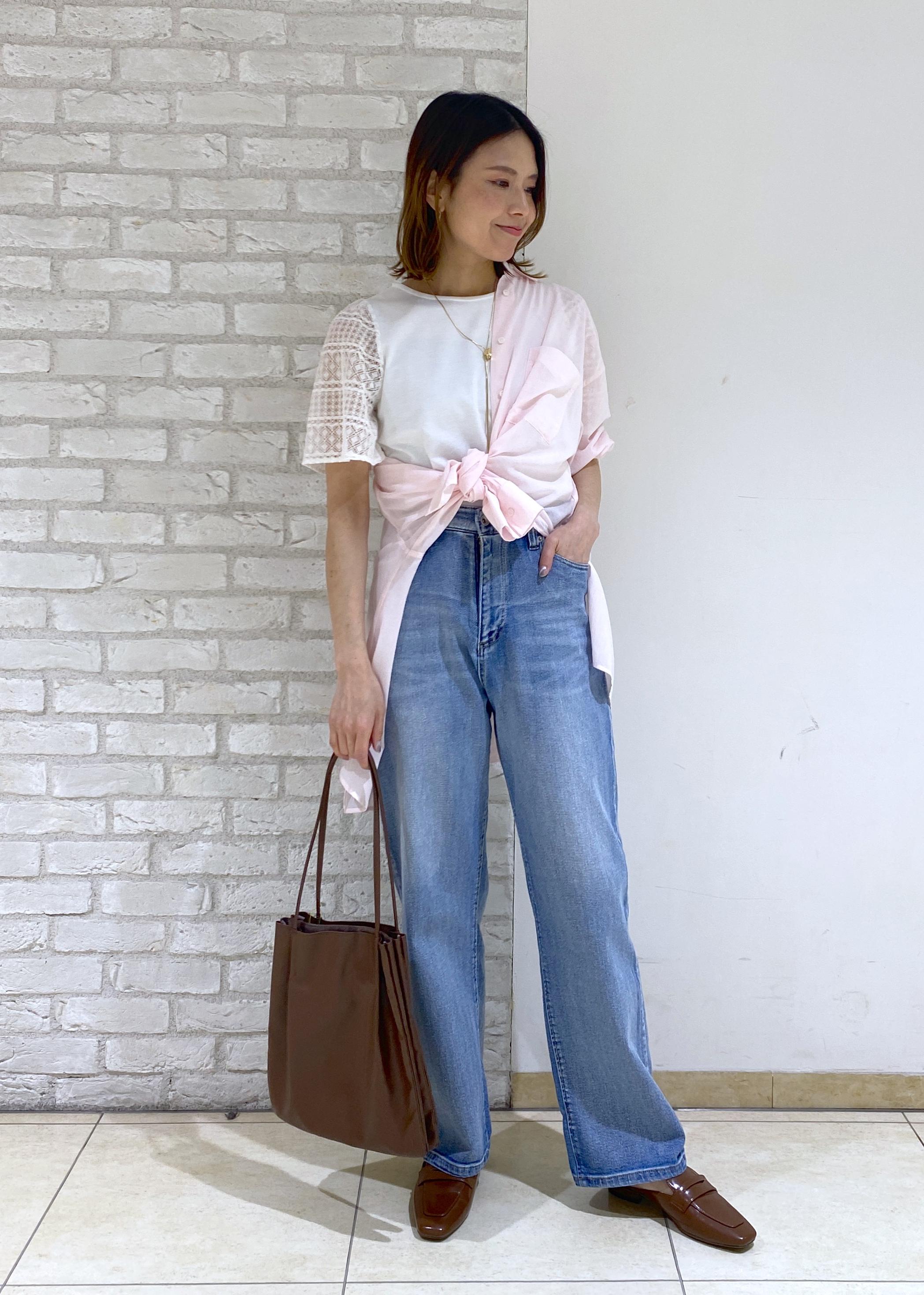 ROPE' PICNICの【UVカット・接触冷感】Cutee レースドッキングフレアスリーブトップス/リンクコーデを使ったコーディネートを紹介します。｜Rakuten Fashion(楽天ファッション／旧楽天ブランドアベニュー)5603923