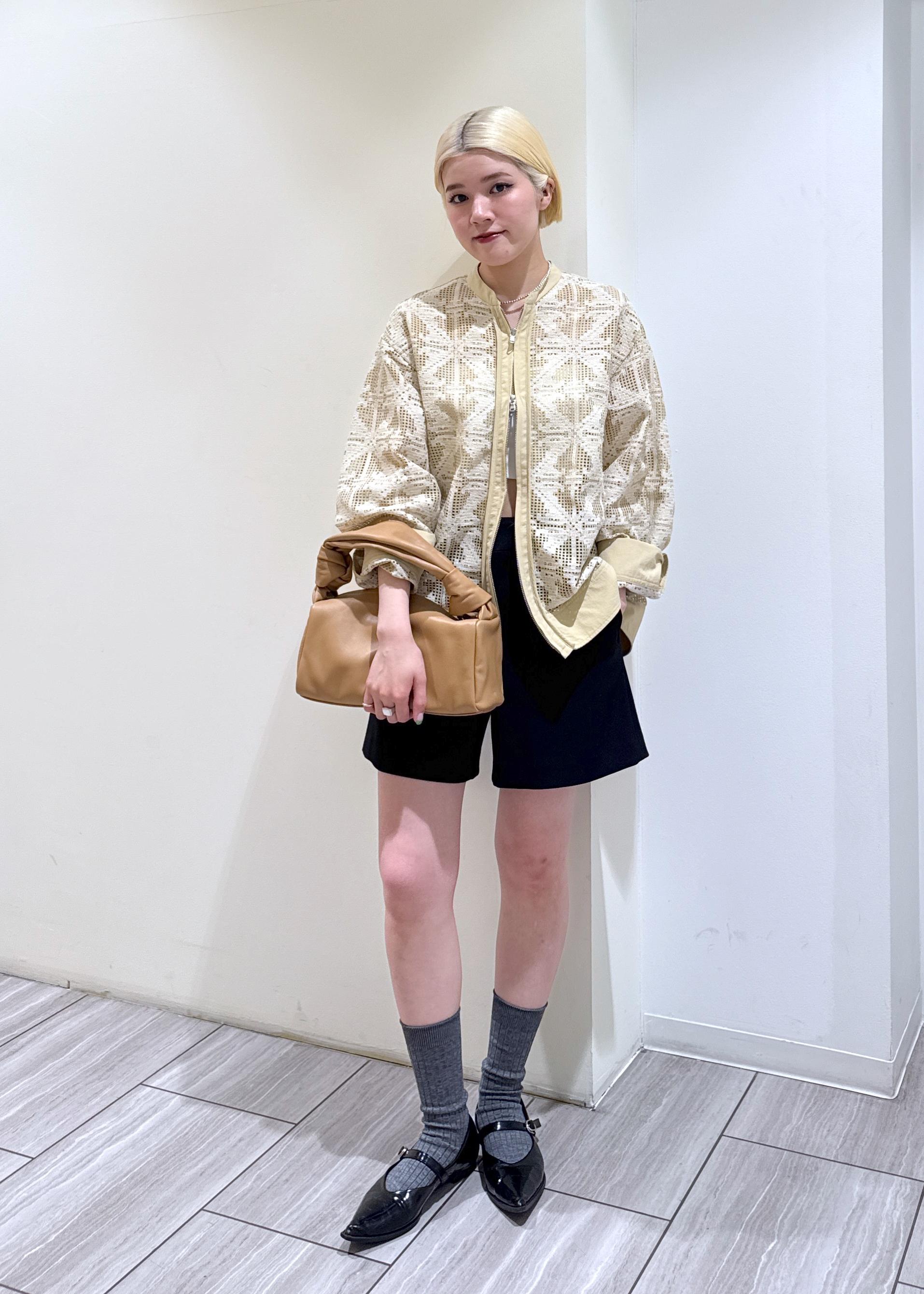 ADAM ET ROPE' | エンブロイダリーメッシュシャツ | Rakuten Fashion