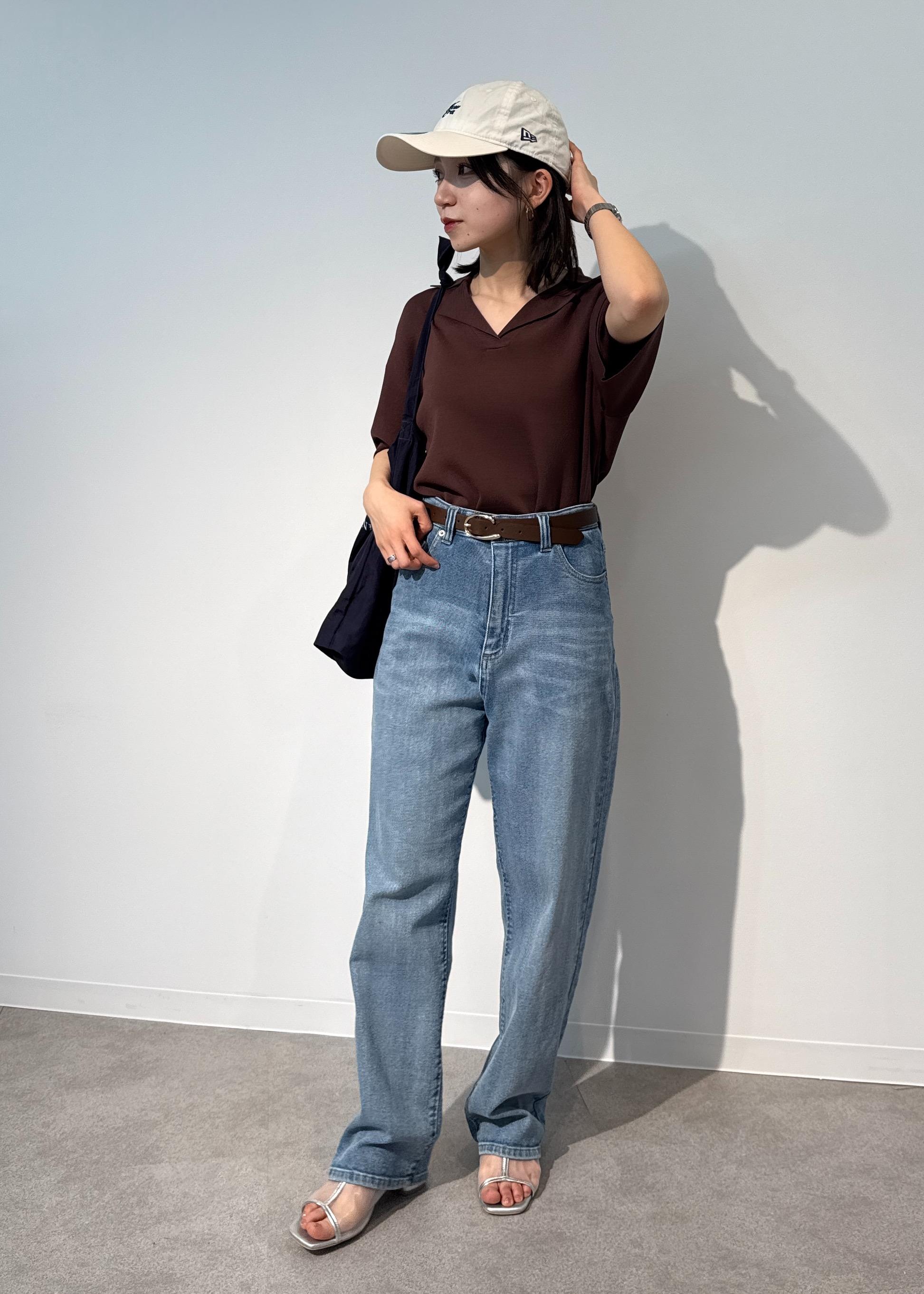 ROPE' PICNICのスキッパーサマーニットプルオーバーを使ったコーディネートを紹介します。｜Rakuten Fashion(楽天ファッション／旧楽天ブランドアベニュー)5627685