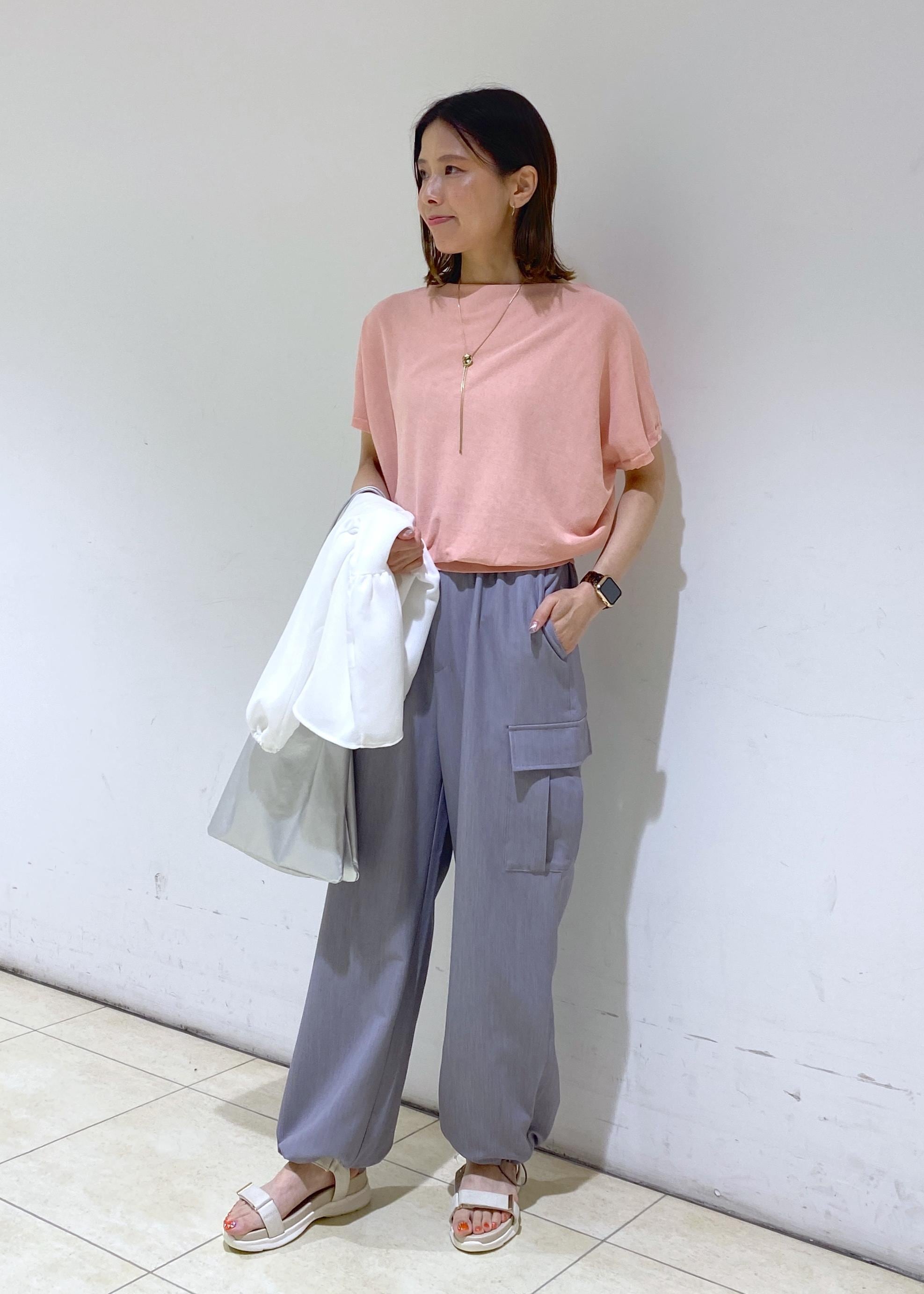 ROPE' PICNICの【UVカット・吸水速乾・遮熱】Comfort Seriesコンフォートシリーズ/二の腕が隠れるニットを使ったコーディネートを紹介します。｜Rakuten Fashion(楽天ファッション／旧楽天ブランドアベニュー)5627721