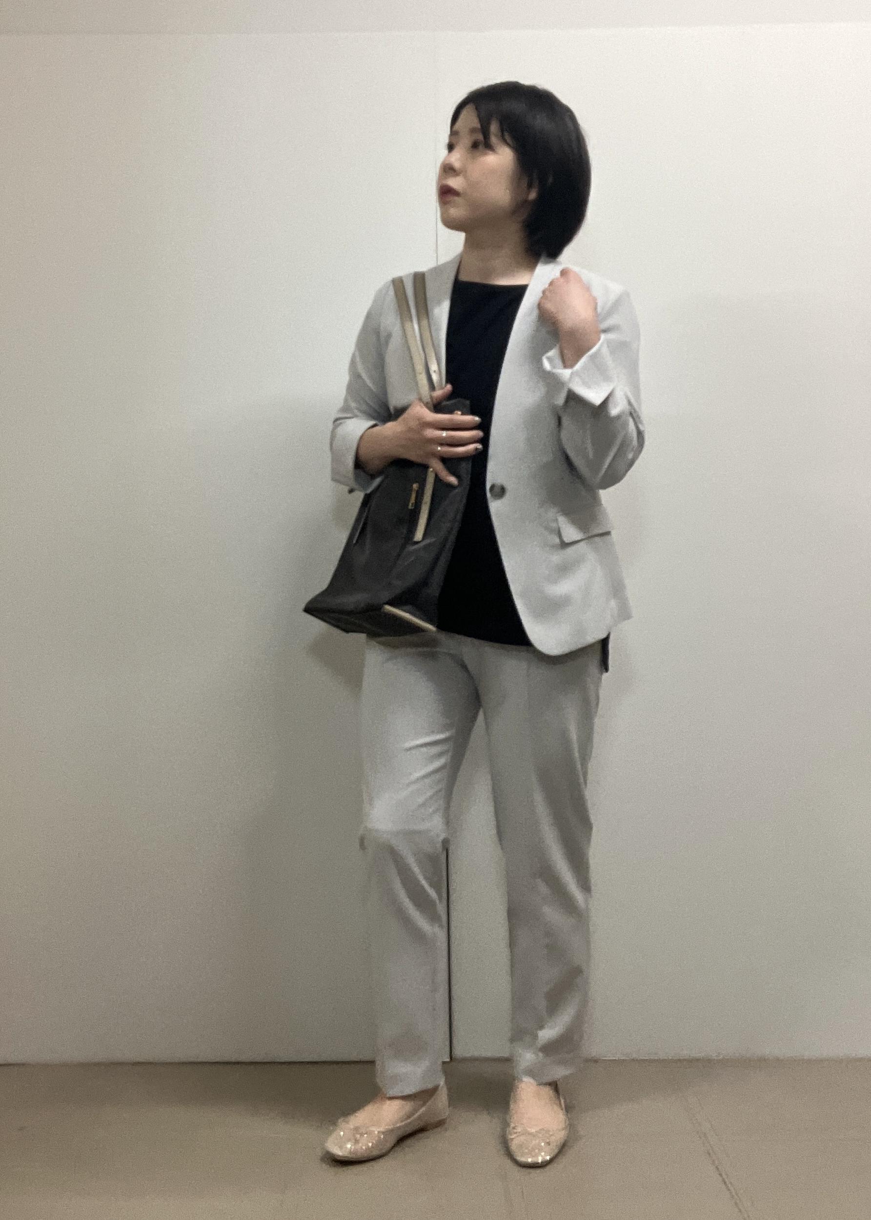 ROPE' PICNICの【UV対応】【リネンライク・シリーズ】ノーラペルジャケット/通勤・セットアップ対応を使ったコーディネートを紹介します。｜Rakuten Fashion(楽天ファッション／旧楽天ブランドアベニュー)5649224
