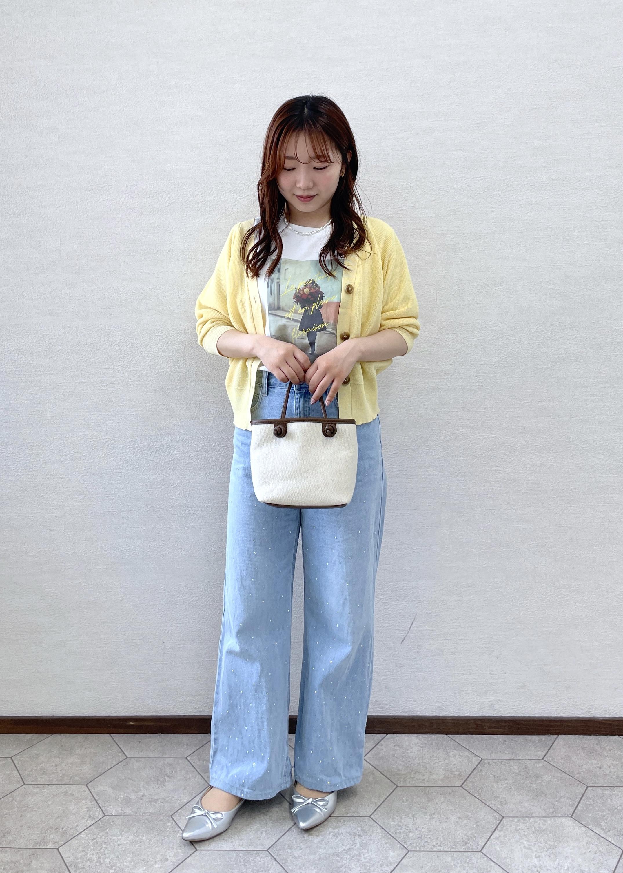 ROPE' PICNICのLEVITA片畔ニットカーディガンを使ったコーディネートを紹介します。｜Rakuten Fashion(楽天ファッション／旧楽天ブランドアベニュー)5665326