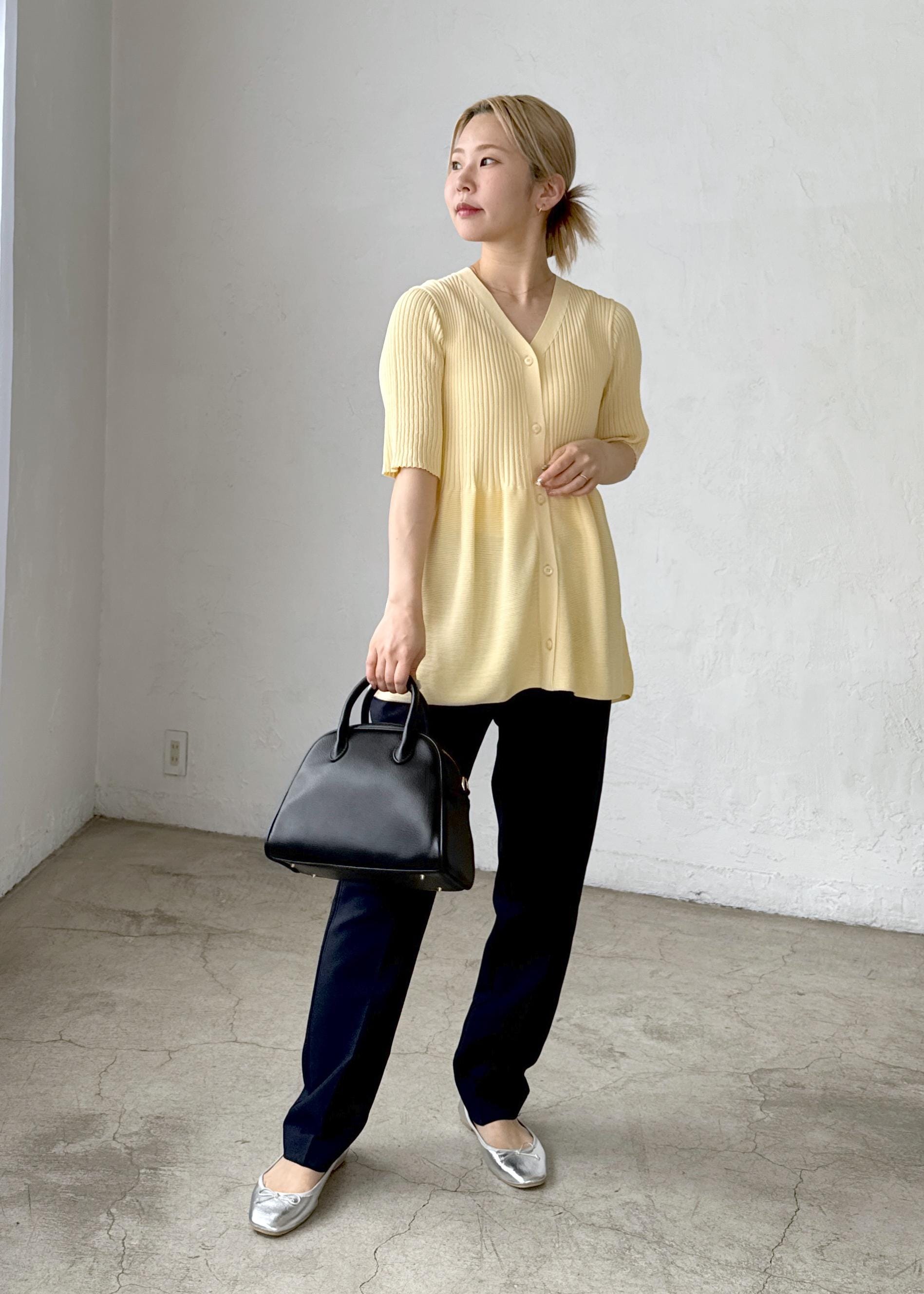 ROPE' PICNICの5分袖ペプラムカーディガンを使ったコーディネートを紹介します。｜Rakuten Fashion(楽天ファッション／旧楽天ブランドアベニュー)5665464