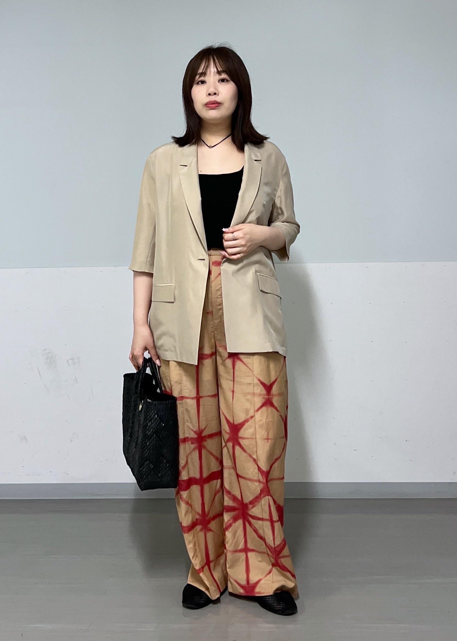 SALON adam et rope' | [25SS]GENTLE SILK ハーフスリーブジャケット