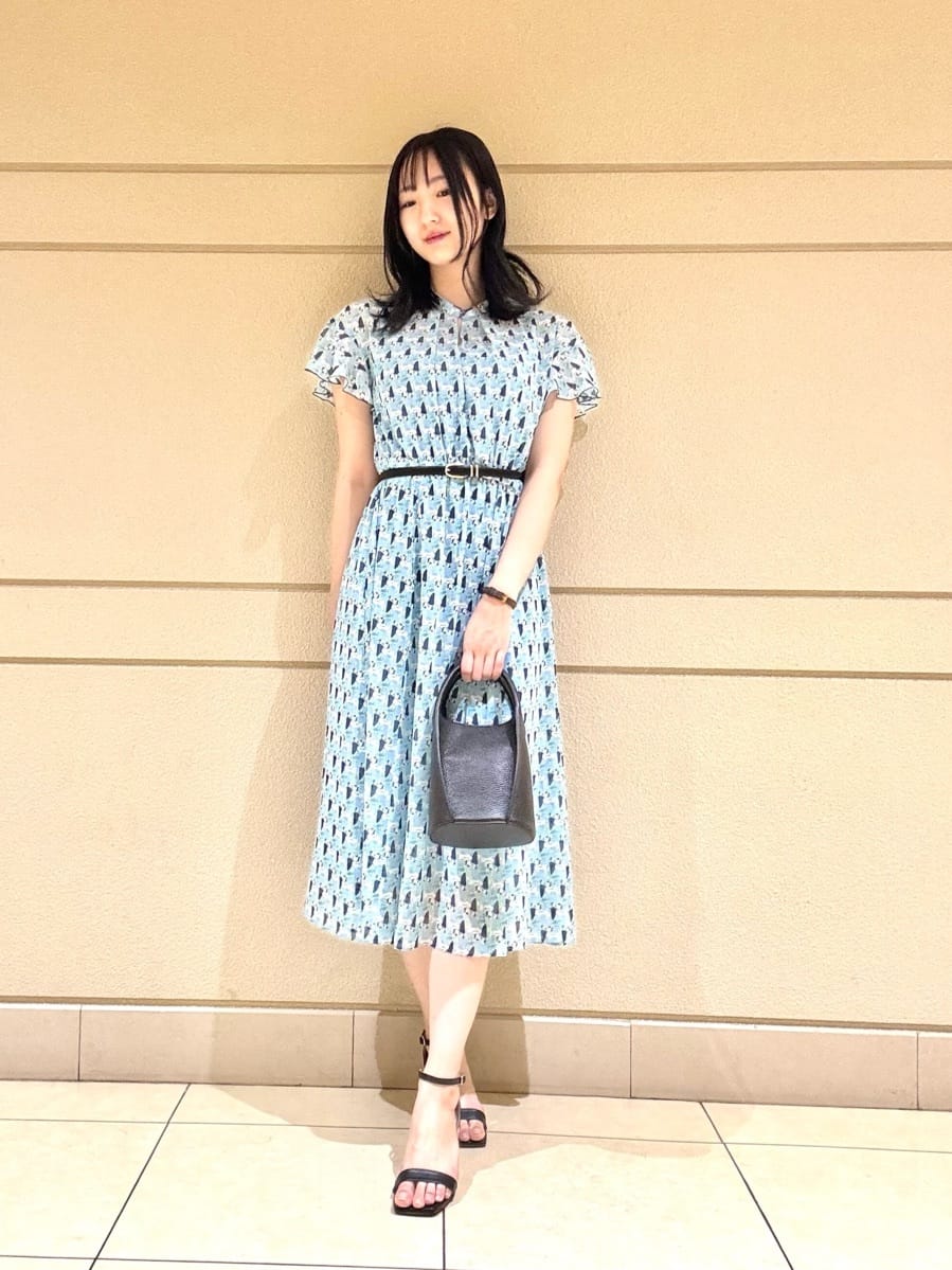 ANAYI | reminiscence プリント ワンピース | Rakuten Fashion(楽天