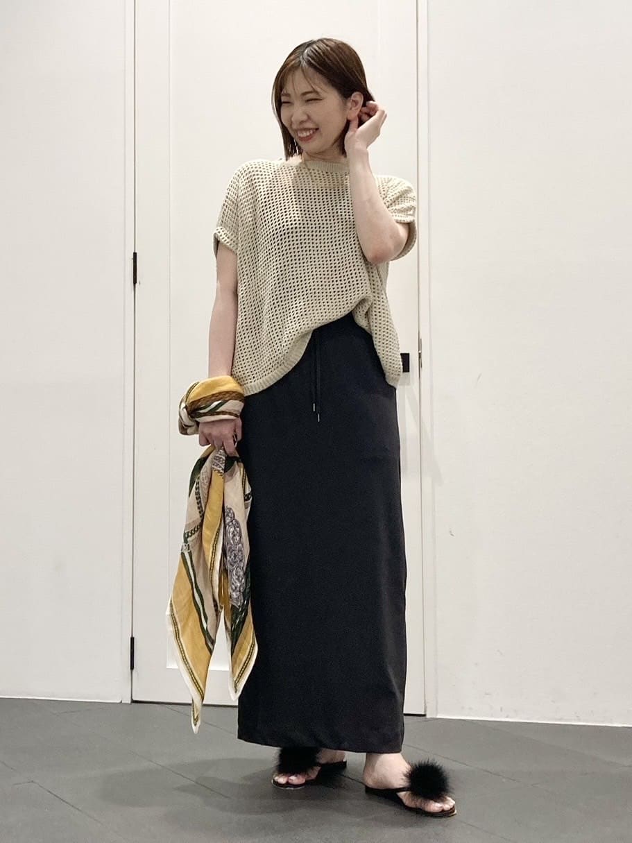 1er Arrondissementの【追加】ヴィンテージ天竺ドロストスカートを使ったコーディネートを紹介します。｜Rakuten Fashion(楽天ファッション／旧楽天ブランドアベニュー)5581694