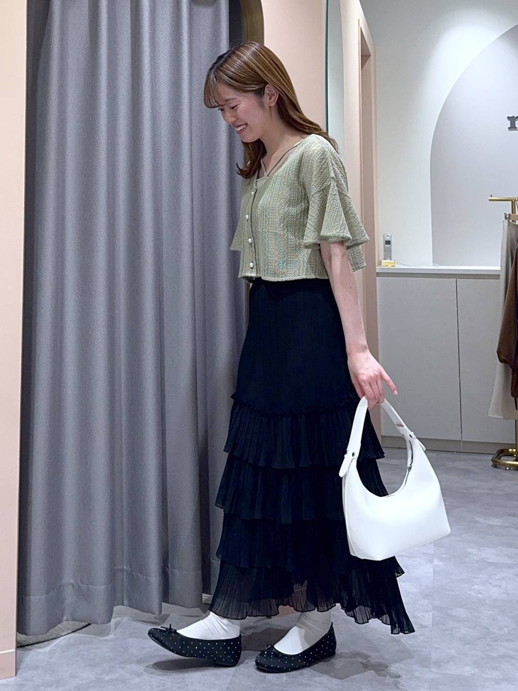 mysty womanのラッセルレースアンサンブルSSを使ったコーディネートを紹介します。｜Rakuten Fashion(楽天ファッション／旧楽天ブランドアベニュー)5582629