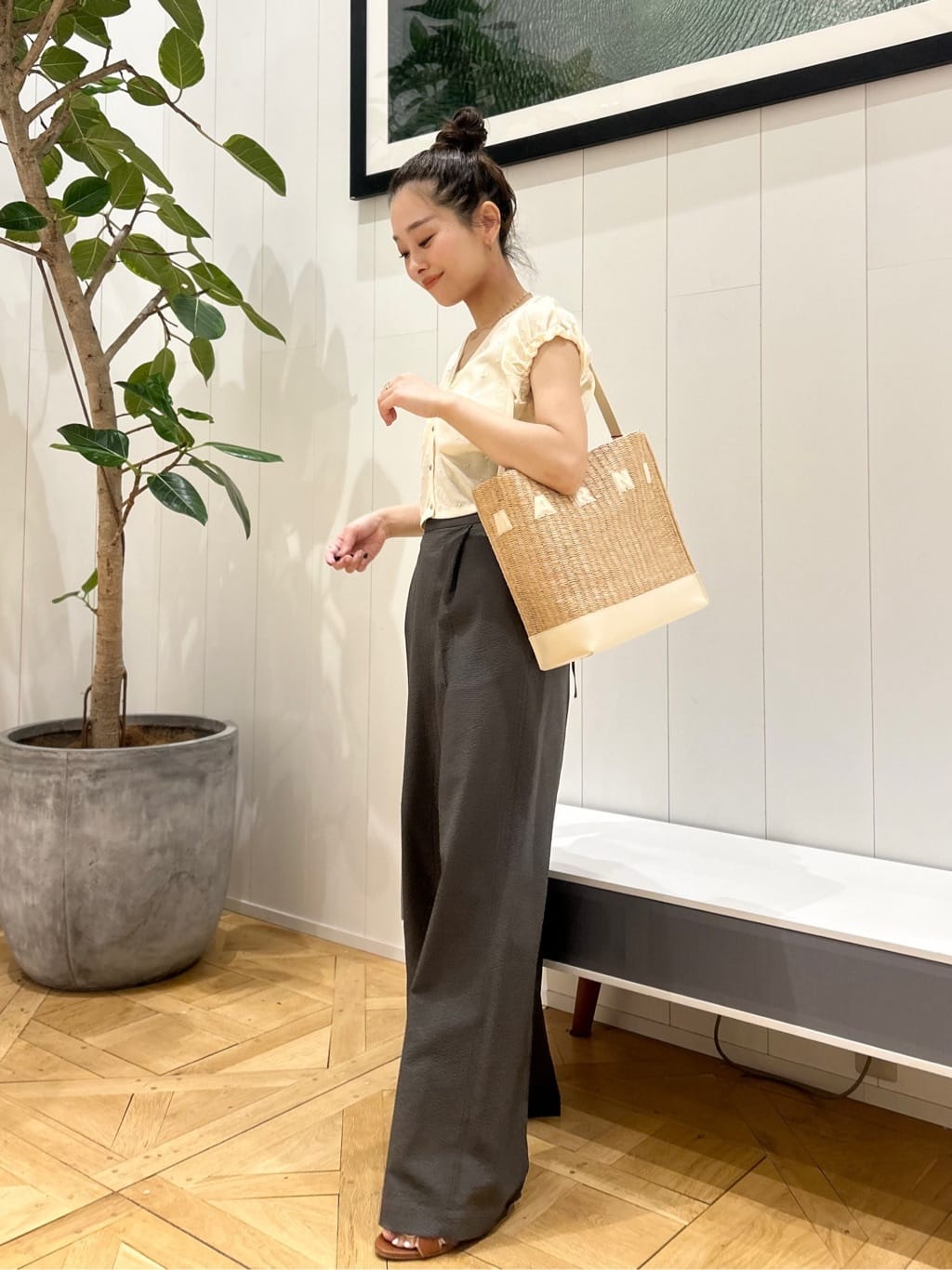 TOMORROWLAND | ポリエステルサッカー サロペット | Rakuten Fashion