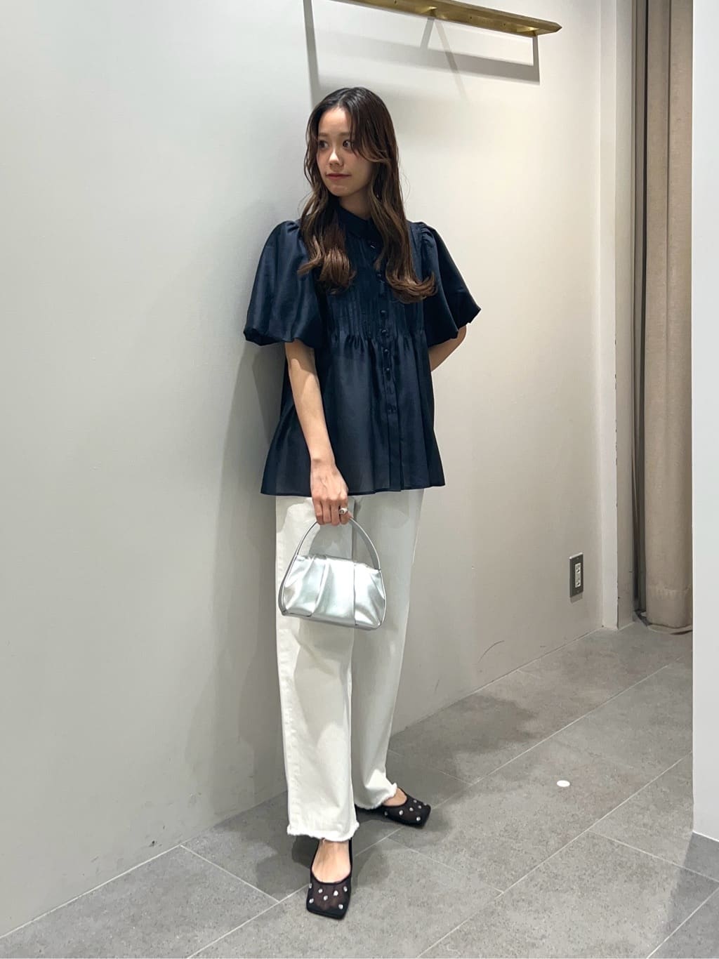 UNITED ARROWS LTD. OUTLET | シルキーピンタック ショートスリーブ