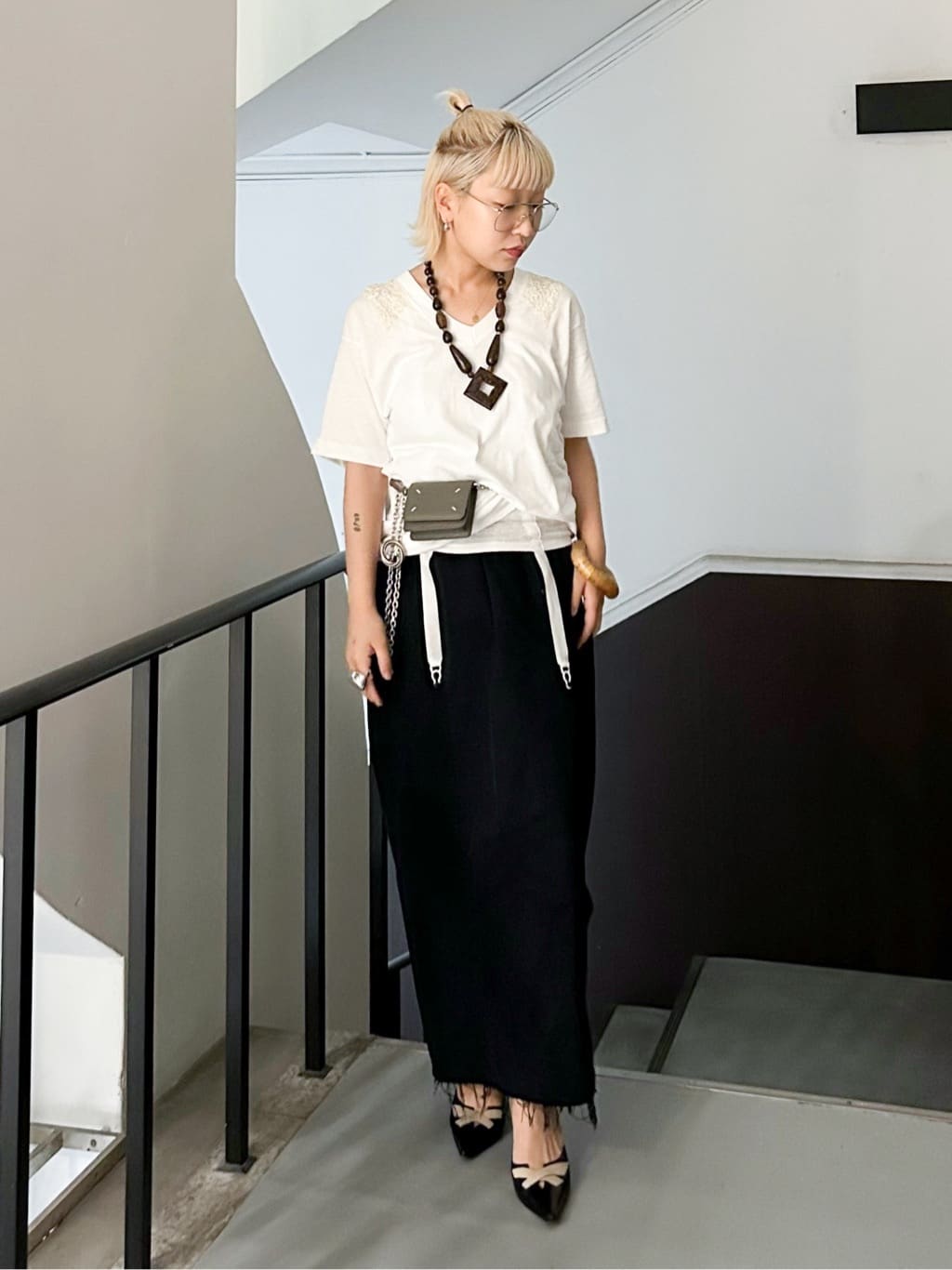 overneath 別注 Garter Tank 072：タンクトップ（Tシャツ