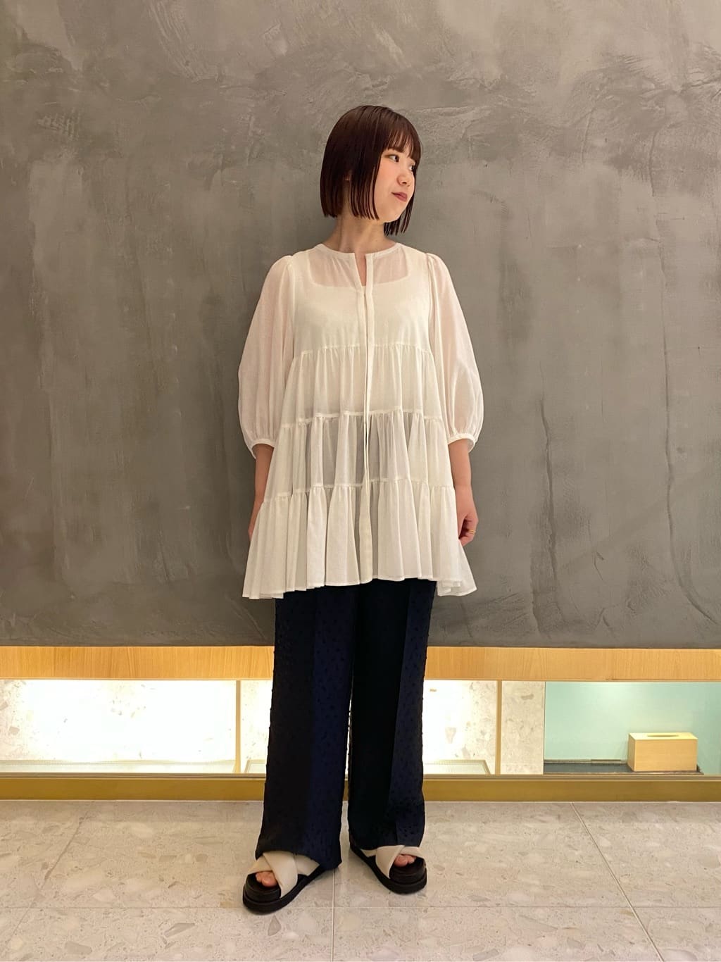 UNITED ARROWS LTD. OUTLET | ティアード 6SL ブラウス | Rakuten