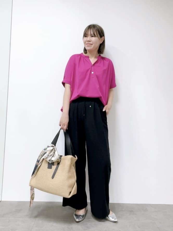 tシャツ ライクアウーヴンスキッパーカットソー「洗濯機で洗える」 レディース LAUTREAMONT tシャツ ライクアウーヴンスキッパーカットソー