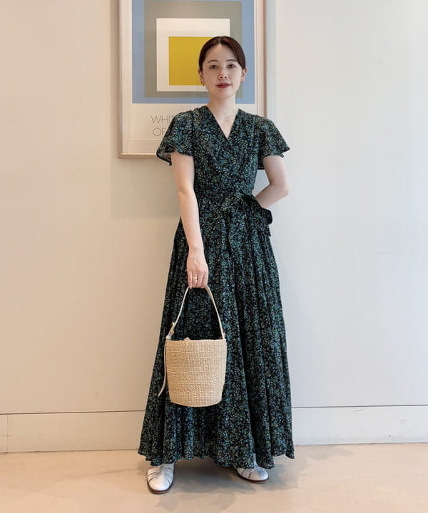 Demi-Luxe BEAMS別注MARIHAマドモアゼル プリント ワンピース Demi-Luxe BEAMS別注MARIHAマドモアゼル プリント ワンピース